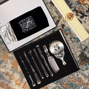 Storybook Cosmetics Silver and Black Brush Set
